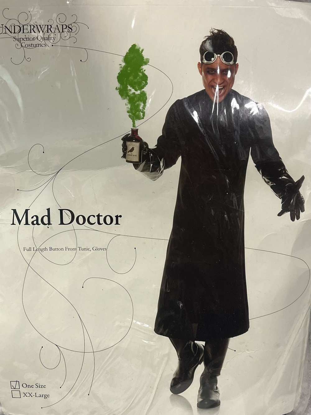 NEW- Mad Doctor Costume